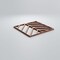 Ekena Millwork Extra Small Genoa Decorative Fretwork Wood Wall Panels, Red Oak, 7 3/8"W x 7 3/8"H x 3/8"T WALW08X08X0375GNARO - alternate 2
